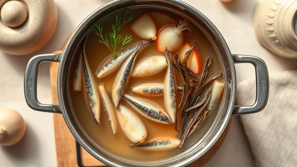 Featured image for Korean Anchovy Stock (Myeolchi Dashi): Easy