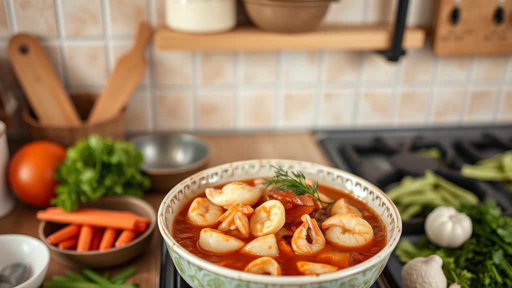 Korean Spicy Seafood Stew: Jjigae Recipe Guide