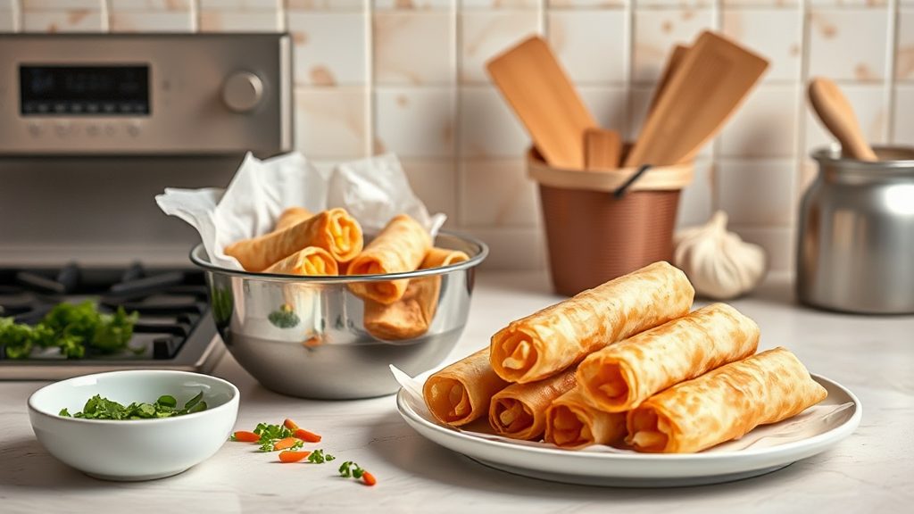 Easy Korean Corn Egg Rolls: Crispy Snack Recipe